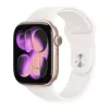 Apple Watch Series 11 42mm Aluminum Rose Gold Case Light Blush Sport Band M/L